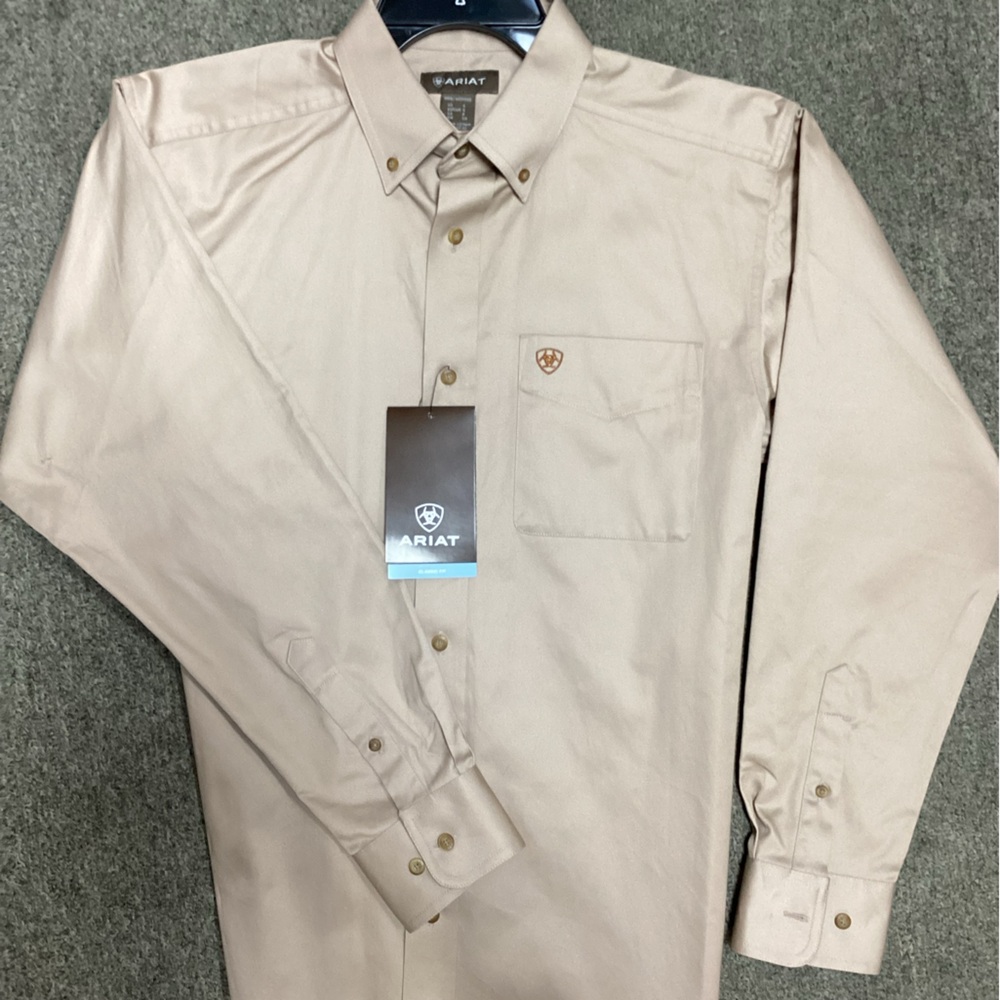 Ariat Classic Fit Longsleeve KHAKI
